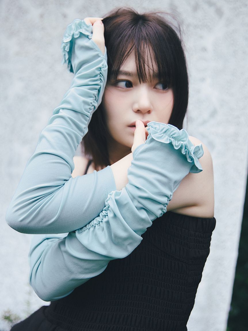 LILY BROWN「【UVカット】フリルアームカバー」|手袋|