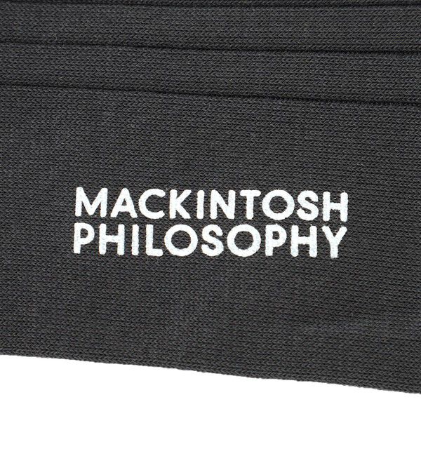 MACKINTOSH PHILOSOPHY「リブストライプ ビジネスソックス」|ソックス|