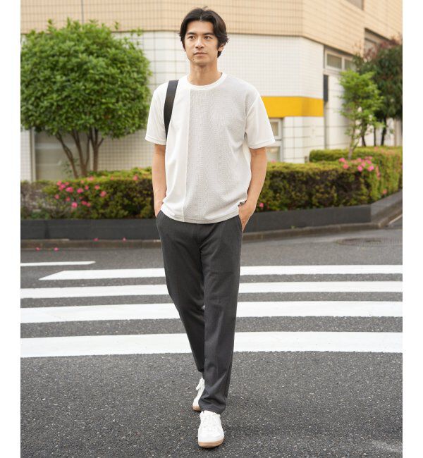 ikka「レイカンＤＲＹフクレＪＱキリカエＴ」|Tシャツ・カットソー|