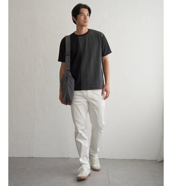 ikka「レイカンＤＲＹフクレＪＱキリカエＴ」|Tシャツ・カットソー|