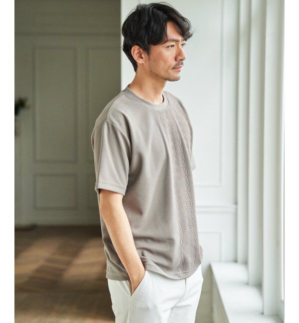 ikka「レイカンＤＲＹフクレＪＱキリカエＴ」|Tシャツ・カットソー|