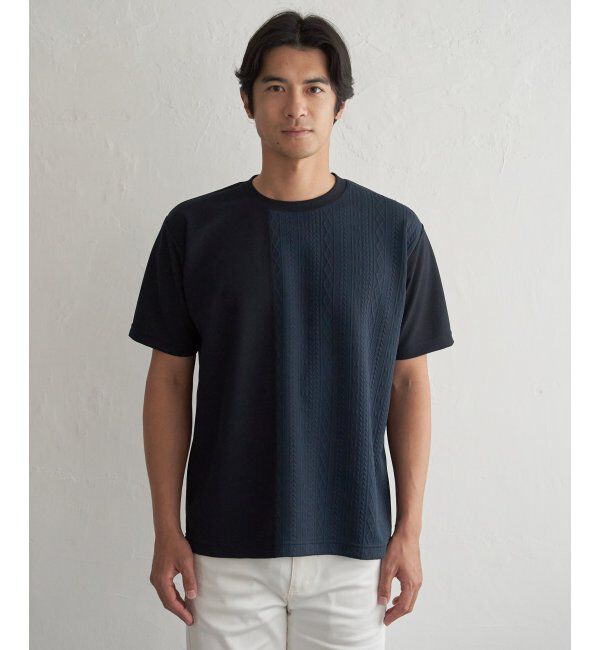 ikka「レイカンＤＲＹフクレＪＱキリカエＴ」|Tシャツ・カットソー|