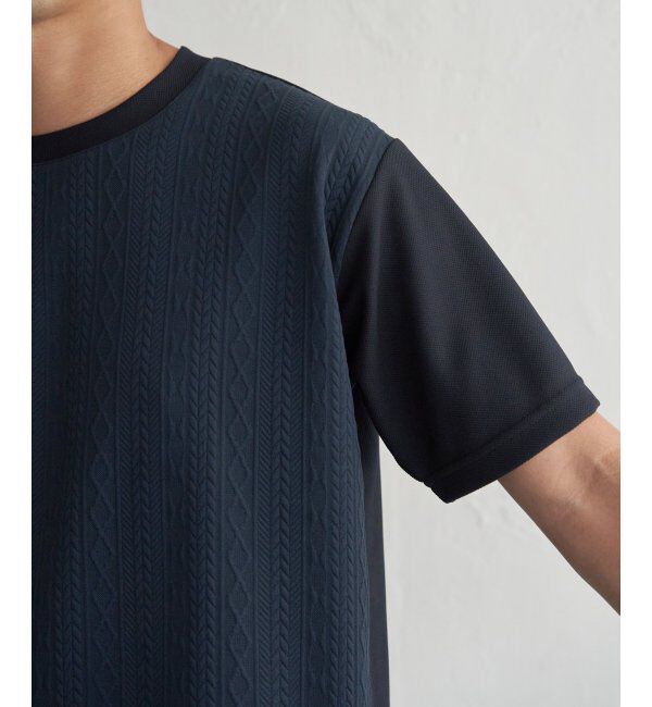 ikka「レイカンＤＲＹフクレＪＱキリカエＴ」|Tシャツ・カットソー|