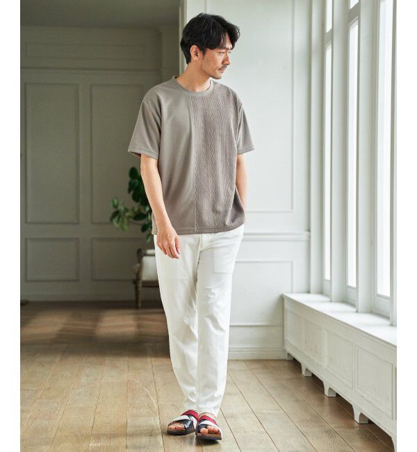 ikka「レイカンＤＲＹフクレＪＱキリカエＴ」|Tシャツ・カットソー|