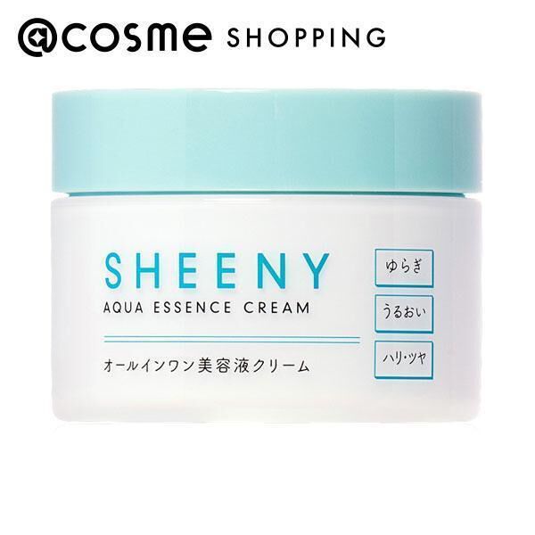  「シーニー アクアエッセンスクリーム 本体/みずみずしくシルクのようなふわっと軽いテクスチャー/無香料」|美容液・オイル・クリーム|その他