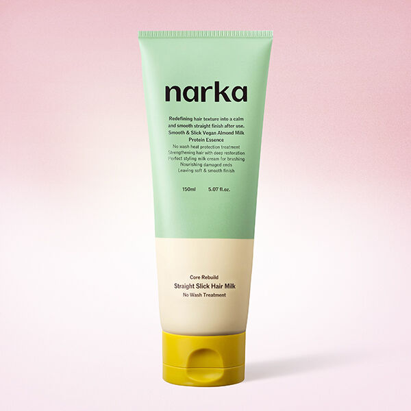  「ナルカ(narka) ストレートスリックヘアミルク (150ml)」|洗い流さないトリートメント|