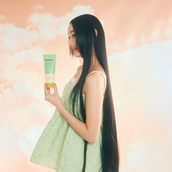  「ナルカ(narka) ストレートスリックヘアミルク (150ml)」|洗い流さないトリートメント|