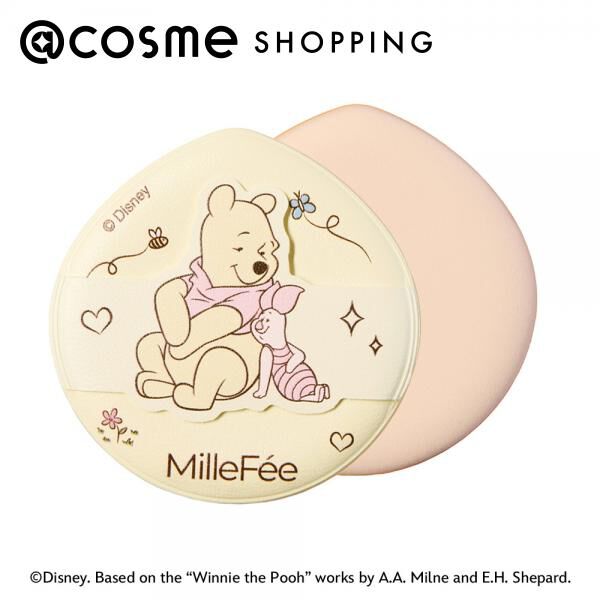  「MilleFee クッションファンデパフ 《プー／ピグレット》 限定品 (2個)」|コスメ雑貨|その他