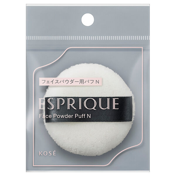 エスプリーク「エスプリーク フェイスパウダー用 パフ N (1個)」|コスメ雑貨|