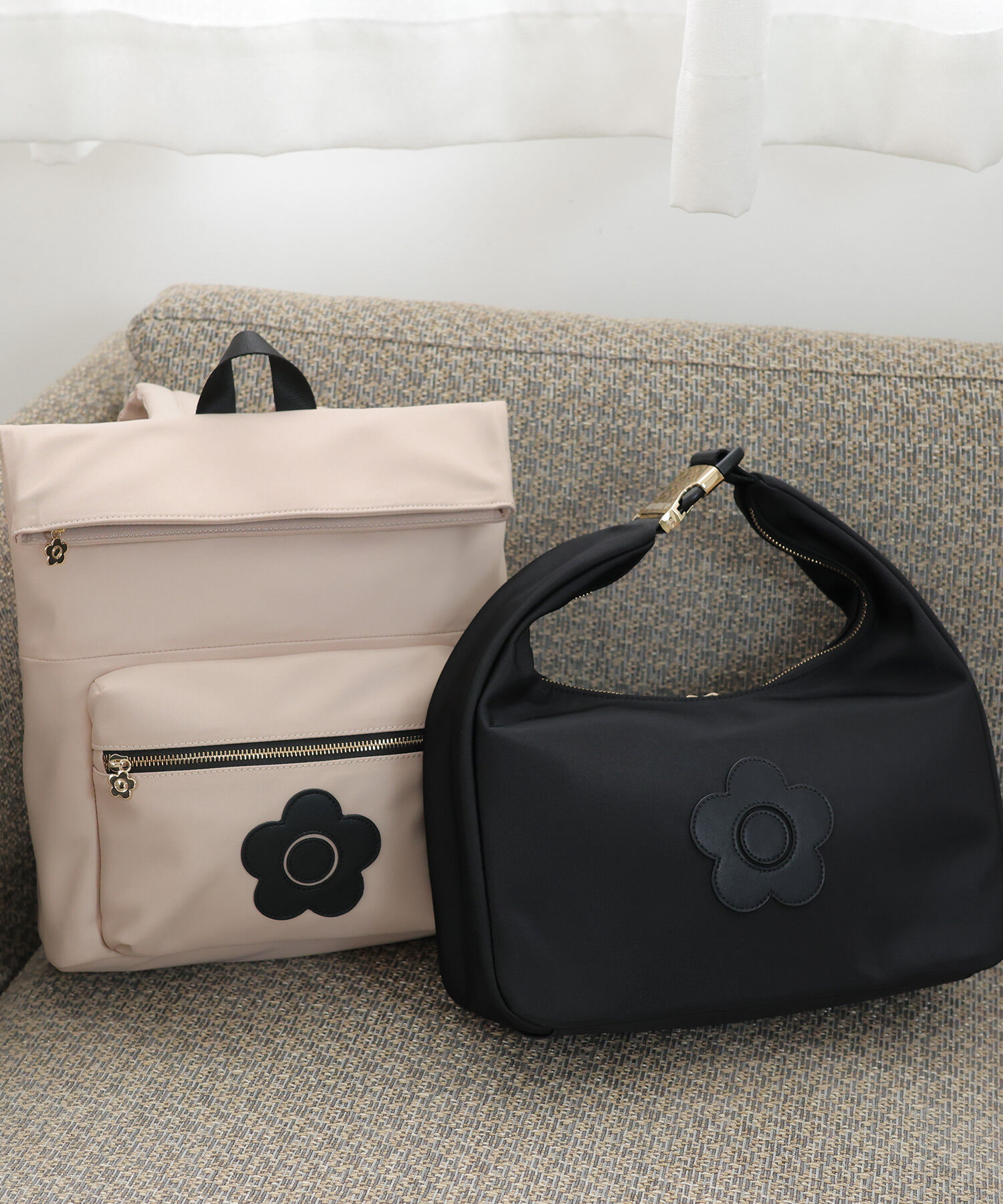 MARY QUANT「デイジーパッチツイル リュック」|リュック|