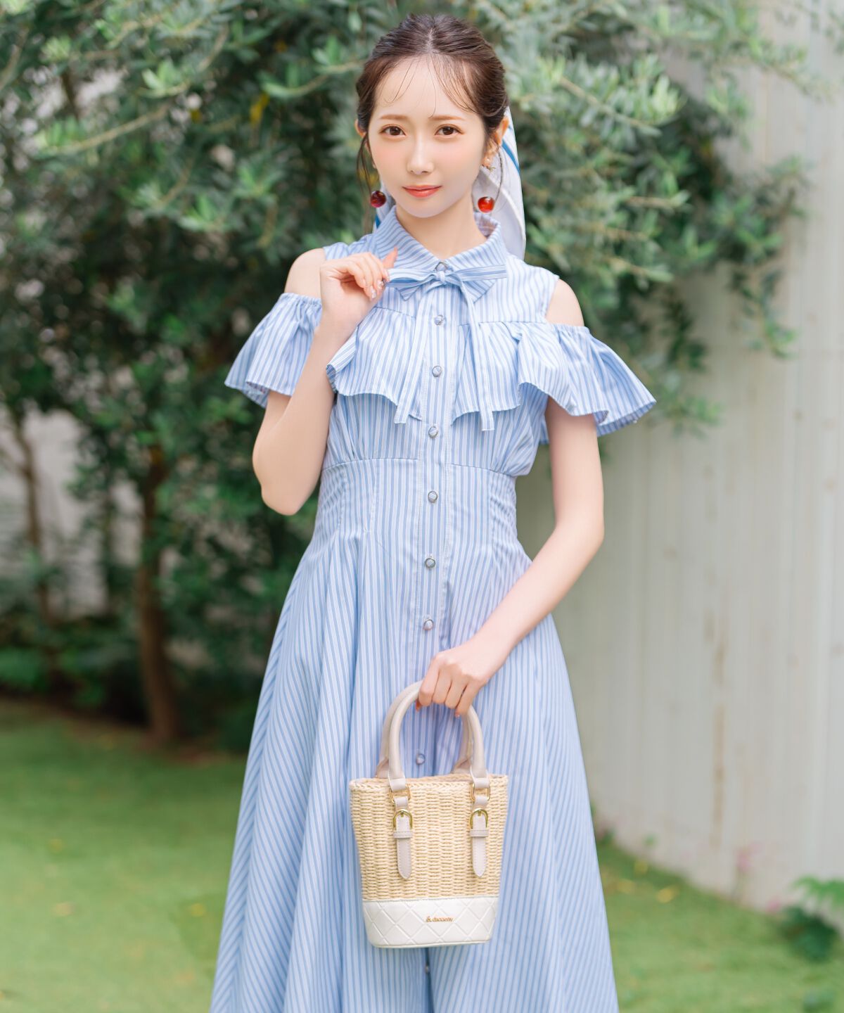 WILLSELECTION「２WAYスリーブストライプシャツワンピース」|ワンピース|