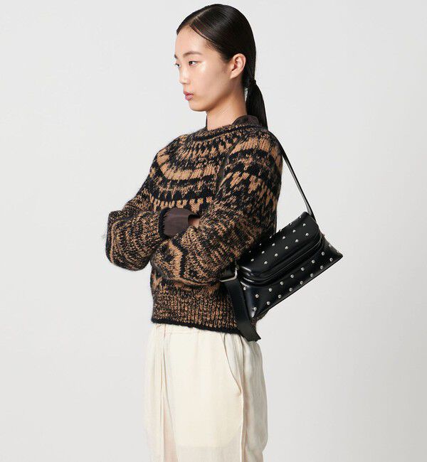 OSOI「＜OSOI＞FOLDER BROT STUD バッグ」|ショルダー・メッセンジャー|