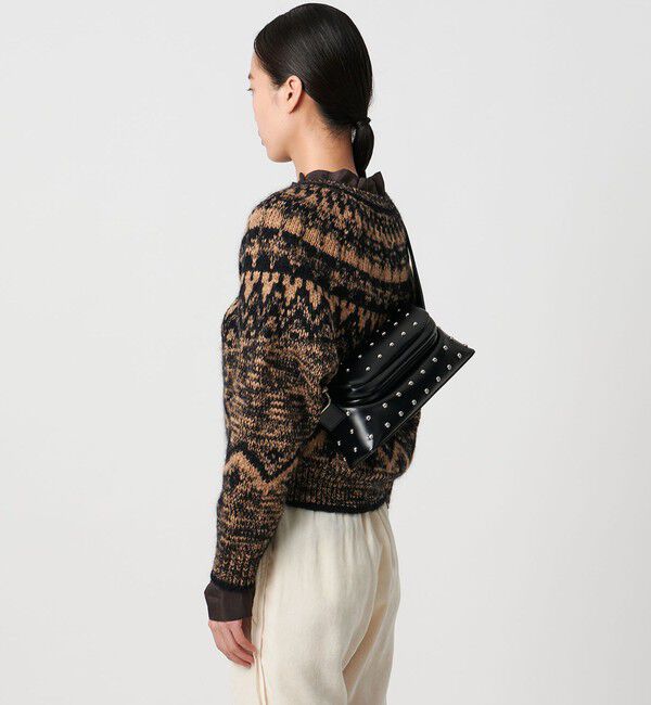OSOI「＜OSOI＞FOLDER BROT STUD バッグ」|ショルダー・メッセンジャー|