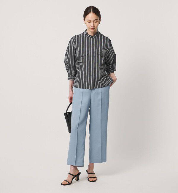 UNITED ARROWS「NALYA バンドカラー シャツ」|シャツ・ブラウス|