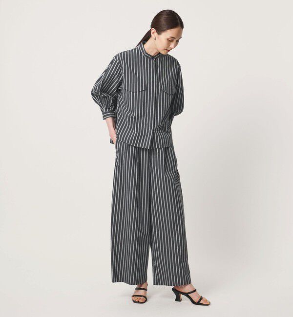 UNITED ARROWS「NALYA バンドカラー シャツ」|シャツ・ブラウス|