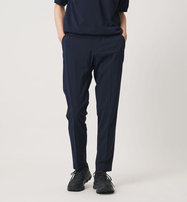 UNITED ARROWS「ライトパーテックス ノープリーツ パンツ UA COZY ウォッシャブル 2WAYストレッチ」|スラックス|