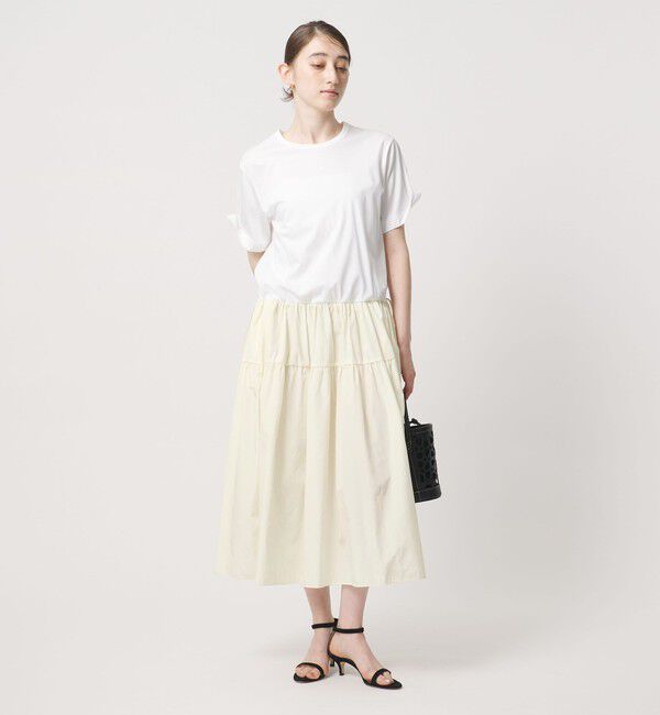 UNITED ARROWS「カット コンビ ドッキング ワンピース」|ワンピース|