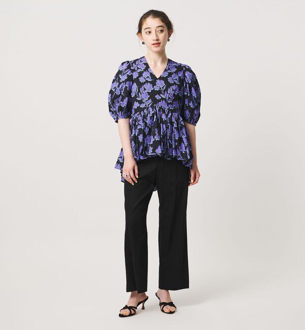 UNITED ARROWS「NALYA クロップドパンツ」|スラックス|