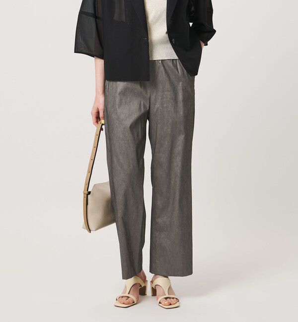 UNITED ARROWS「NALYA クロップドパンツ」|スラックス|