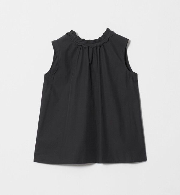 UNITED ARROWS「2WAY タックフリル ノースリーブ ブラウス」|シャツ・ブラウス|