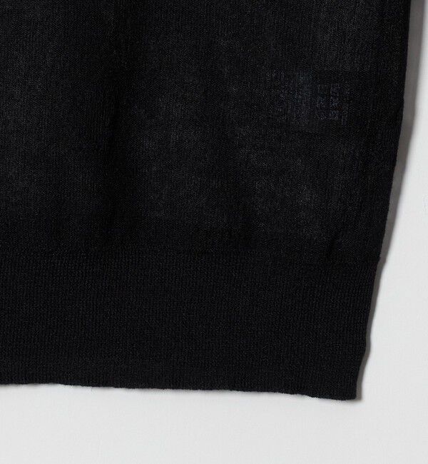 UNITED ARROWS「シアー フラワー カーディガン ‐ウォッシャブル‐」|カーディガン|