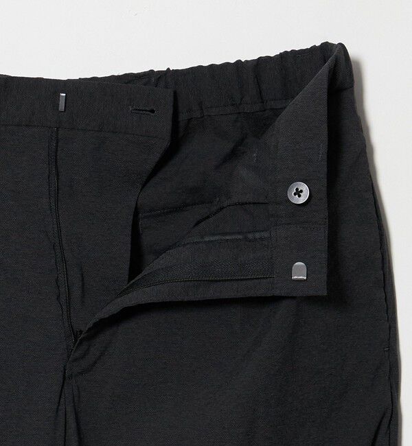 UNITED ARROWS「ウェザーコンフォート メランジ キャロット 1プリーツパンツ 撥水 ヨコストレッチ」|チノ|
