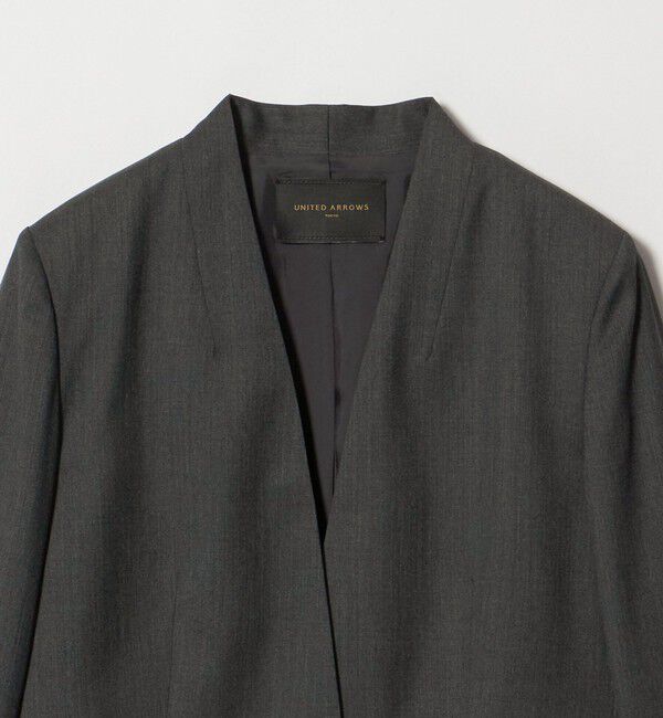 UNITED ARROWS「Vitale Barberis Canonico ノーラペル ジャケット」|ノーカラージャケット|
