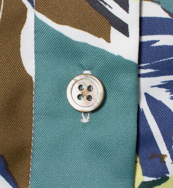UNITED ARROWS「リーフ プリント シャツ」|シャツ・ブラウス|