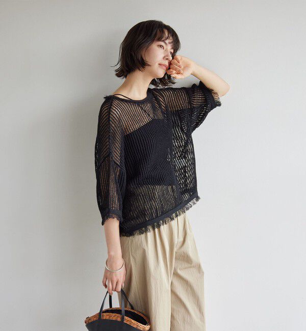 UNITED ARROWS green label relaxing「ホルターネックキャミソール / カップインナー」|キャミソール|