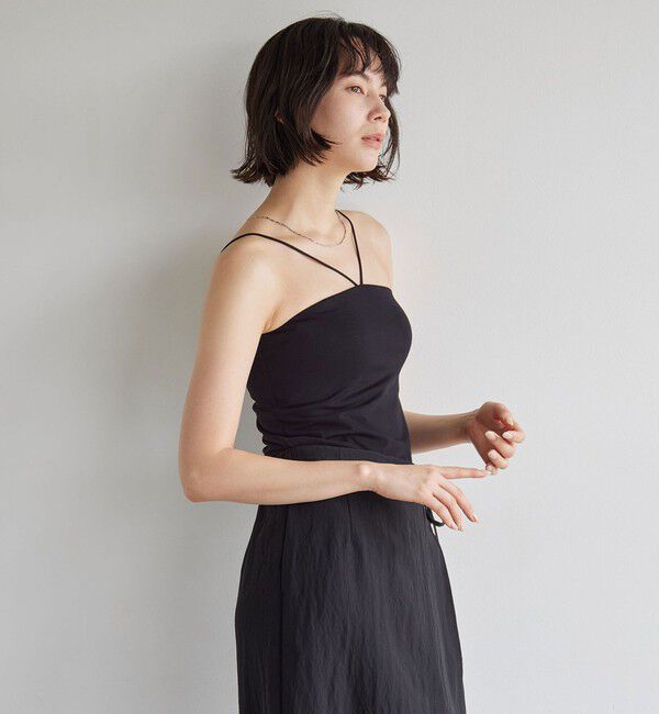 UNITED ARROWS green label relaxing「ホルターネックキャミソール / カップインナー」|キャミソール|
