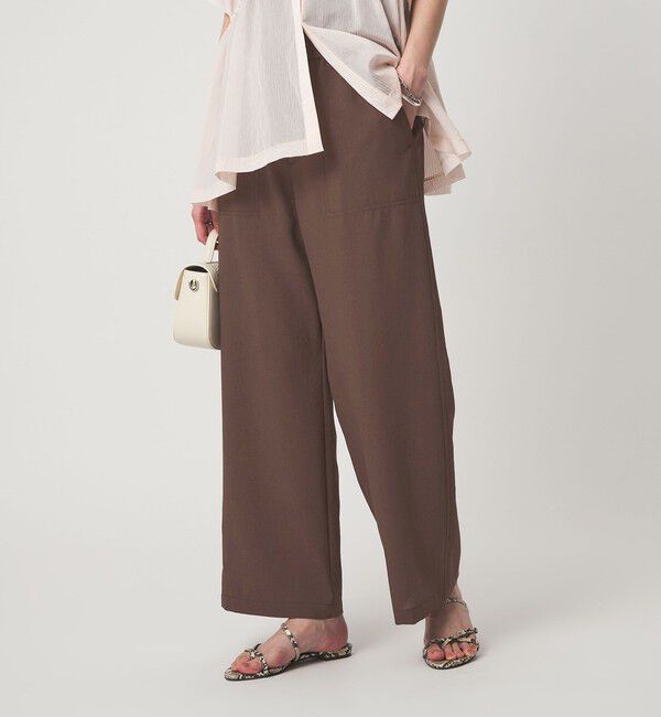 UNITED ARROWS green label relaxing「［size SHORT/TALLあり］ドライクロスパンツ ストレッチ 吸水速乾 通気性」|その他|