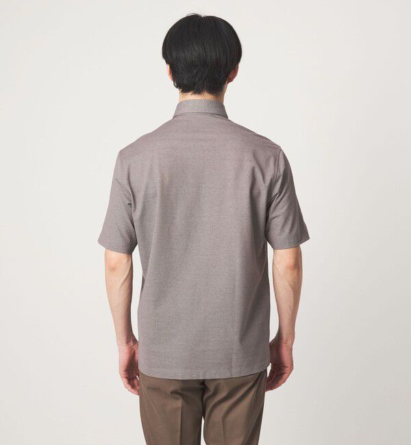 UNITED ARROWS green label relaxing「DUADRY clean バーズアイ カッタウェイ ビズポロ ポロシャツ -吸水速乾・抗菌-」|ポロシャツ|