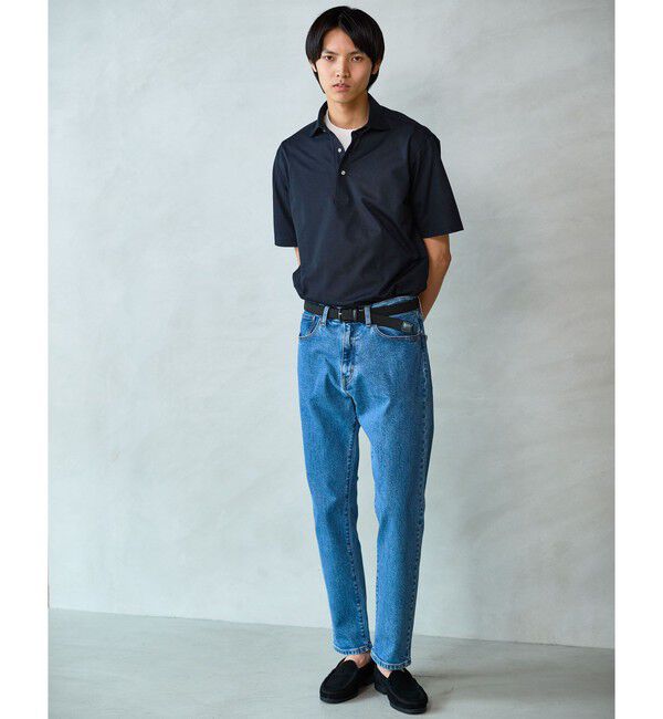 UNITED ARROWS green label relaxing「DUADRY clean バーズアイ カッタウェイ ビズポロ ポロシャツ -吸水速乾・抗菌-」|ポロシャツ|