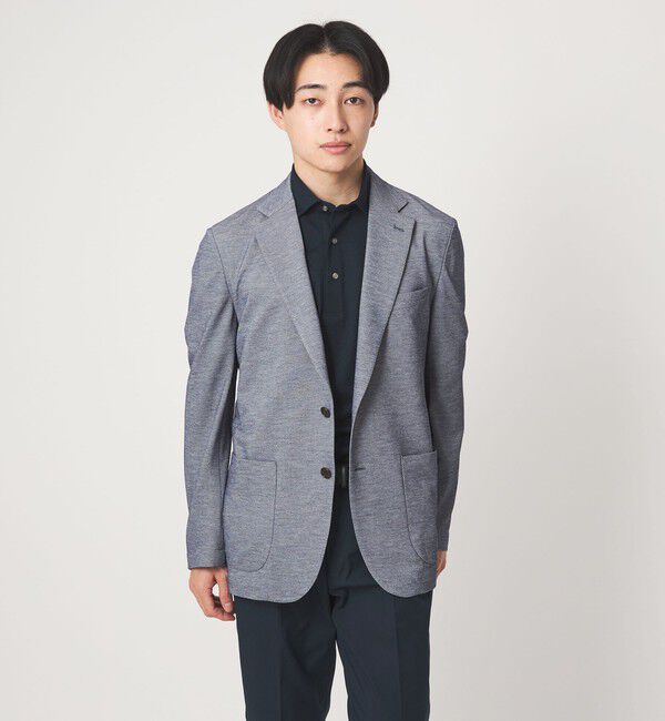 UNITED ARROWS green label relaxing「DUADRY clean バーズアイ カッタウェイ ビズポロ ポロシャツ -吸水速乾・抗菌-」|ポロシャツ|
