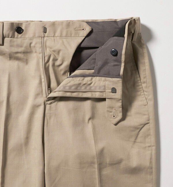 UNITED ARROWS green label relaxing「A+ COOL シャークスキン スタンダード アジャスター NP スラックス -ストレッチ・接触冷感・クリースキープ」|スラックス|
