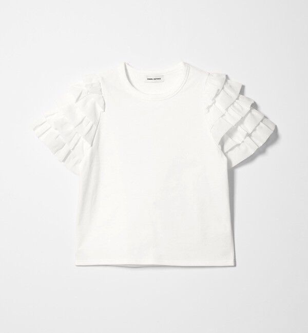 EMMEL REFINES「＜EMMEL REFINES＞EM ソデフリル プルオーバー」|Tシャツ・カットソー|