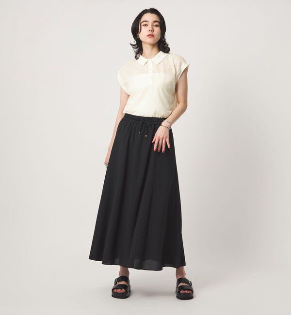UNITED ARROWS green label relaxing「シアー メッシュ ポロカットソー」|Tシャツ・カットソー|