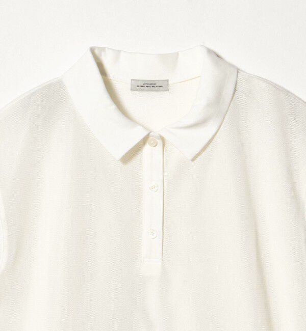 UNITED ARROWS green label relaxing「シアー メッシュ ポロカットソー」|Tシャツ・カットソー|