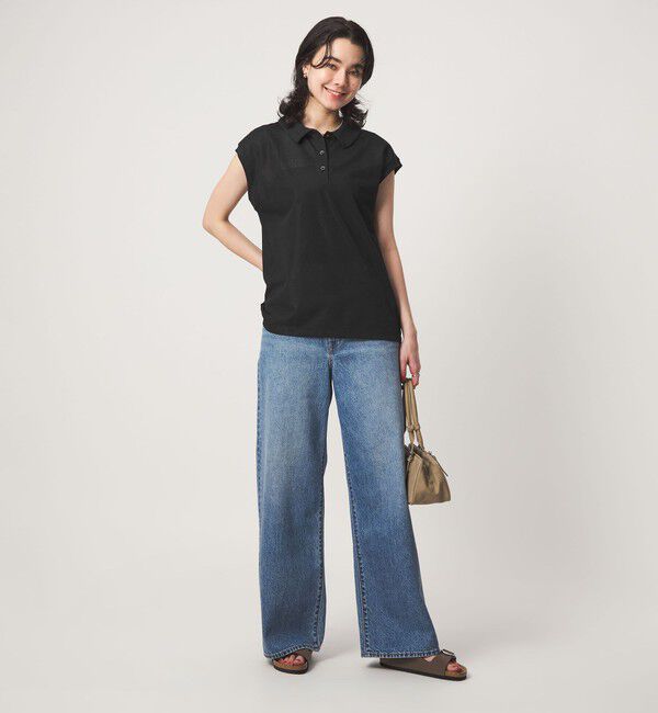 UNITED ARROWS green label relaxing「シアー メッシュ ポロカットソー」|Tシャツ・カットソー|