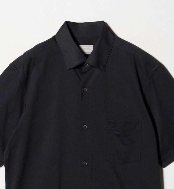 UNITED ARROWS green label relaxing「エブリット TC ジャージー スタンダード スナップ ボタンダウン ショートスリーブ シャツ -イージーアイロ」|シャツ・ブラウス|