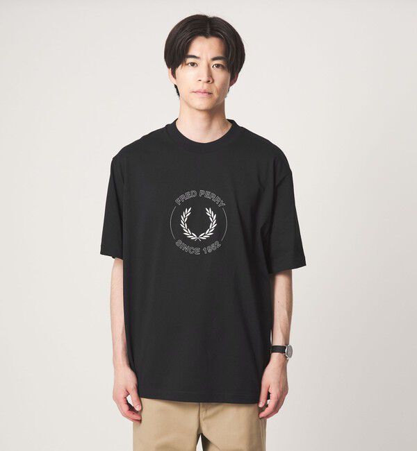 UNITED ARROWS green label relaxing「＜FRED PERRY＞サークル グラフィック ロゴ 半袖 Tシャツ」|Tシャツ・カットソー|