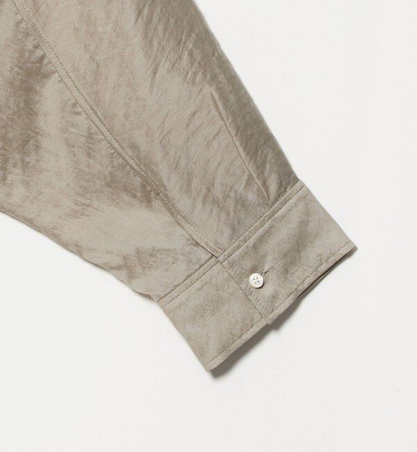 UNITED ARROWS green label relaxing「エアリーシアー スキッパー ポケット シャツ 接触冷感」|シャツ・ブラウス|