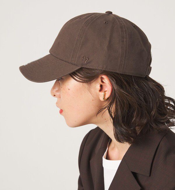 UNITED ARROWS green label relaxing「【別注】＜&rsquo;47＞CLEAN UP キャップ（無地）」|キャップ・キャスケット|