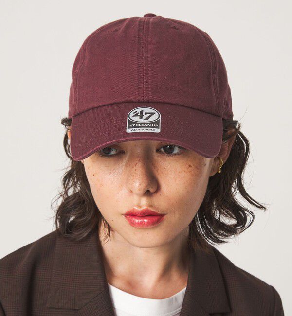 UNITED ARROWS green label relaxing「【別注】＜&rsquo;47＞CLEAN UP キャップ（無地）」|キャップ・キャスケット|