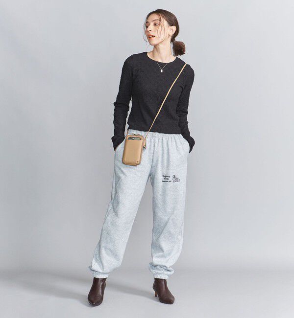 BEAUTY&YOUTH UNITED ARROWS「レザー ジップスリム ウォレットショルダー」|財布|