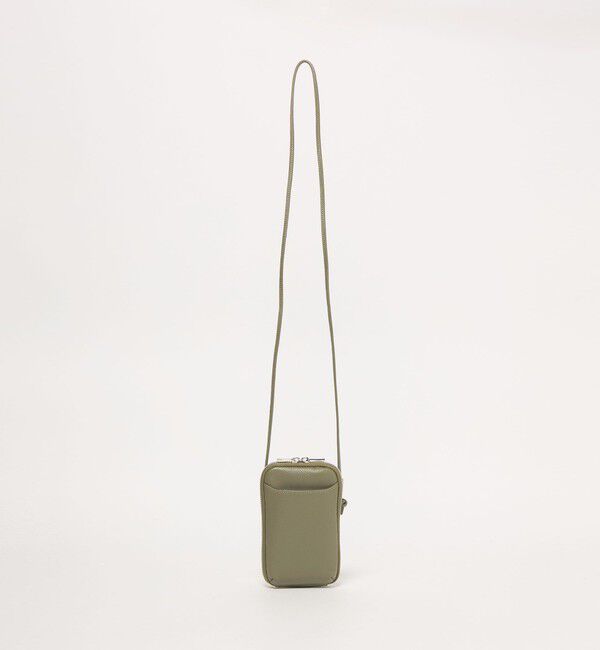 BEAUTY&YOUTH UNITED ARROWS「レザー ジップスリム ウォレットショルダー」|財布|