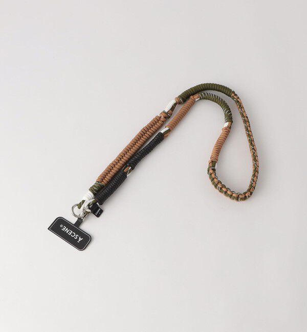 BEAUTY&YOUTH UNITED ARROWS「＜A SCENE＞Design paracord shoulder/スマホショルダー」|モバイルケース|OLIVE