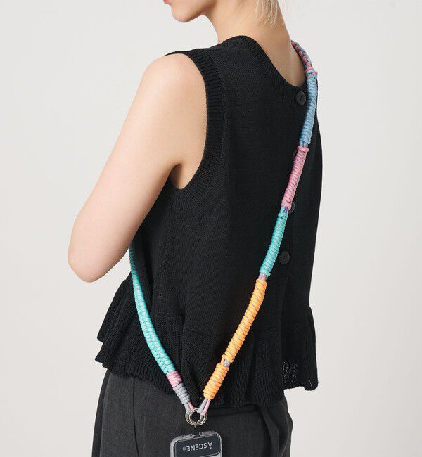 BEAUTY&YOUTH UNITED ARROWS「＜A SCENE＞Design paracord shoulder/スマホショルダー」|モバイルケース|