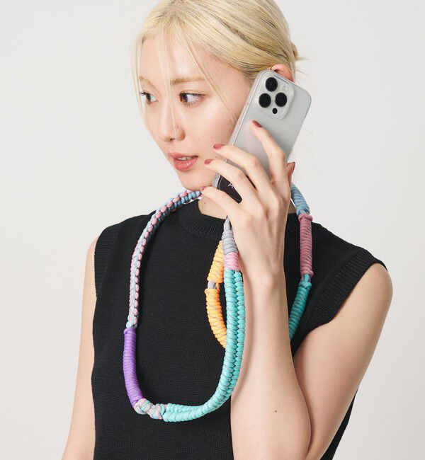 BEAUTY&YOUTH UNITED ARROWS「＜A SCENE＞Design paracord shoulder/スマホショルダー」|モバイルケース|
