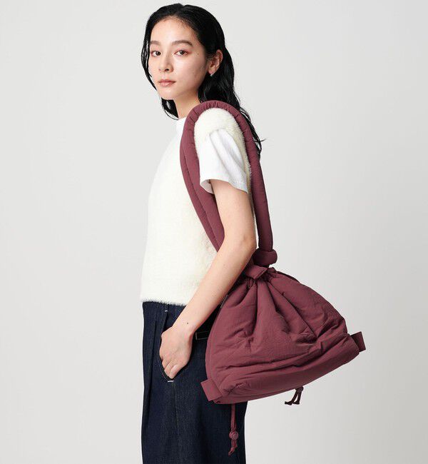 BEAUTY&YOUTH UNITED ARROWS「＜OLEND＞ONA ソフト ショルダーバッグ 3WAY」|ショルダー・メッセンジャー|WINE
